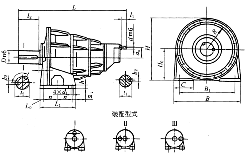 NGW行星齒輪減速機(JB6502-93)