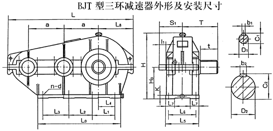 BJT125��BJT145��BJT175��BJT215��BJT255��BJT300��BJT350��BJT400�����h(hu��n)�p�ٙC(j��)���μ����b�ߴ�