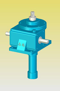 JW絲杠升降機(jī)實體模型