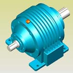 NGW單級行星齒輪減速機實體模型(JB/T6502-93)