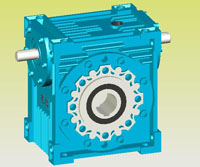 NMRV型鋁合金微型蝸桿減速器實(shí)體Q/JF01-1999