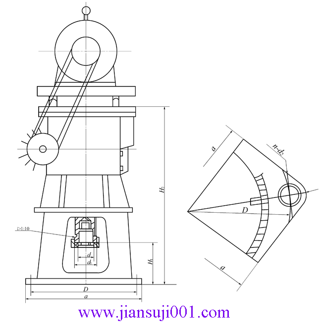 GCWS系列圓弧齒圓柱蝸桿減速機(jī)(圖)