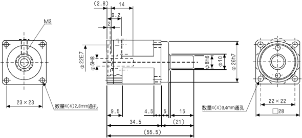 BRA系列球減速機