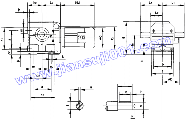 JRTS斜齒輪——蝸輪蝸桿減速電機(jī)