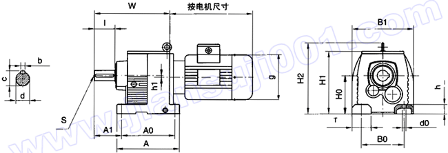 WR系列斜齒輪硬齒面減速機(jī)